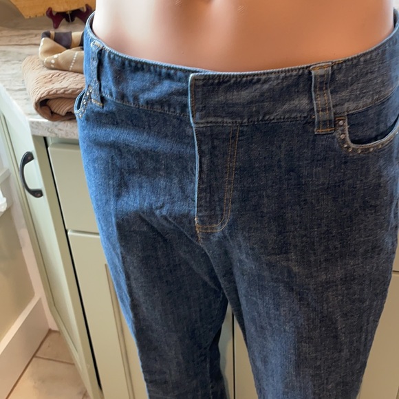 Gorgeous stretch jean w bling - Picture 3 of 9